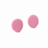Pink Stud Earrings for Women | Clay Jewellery