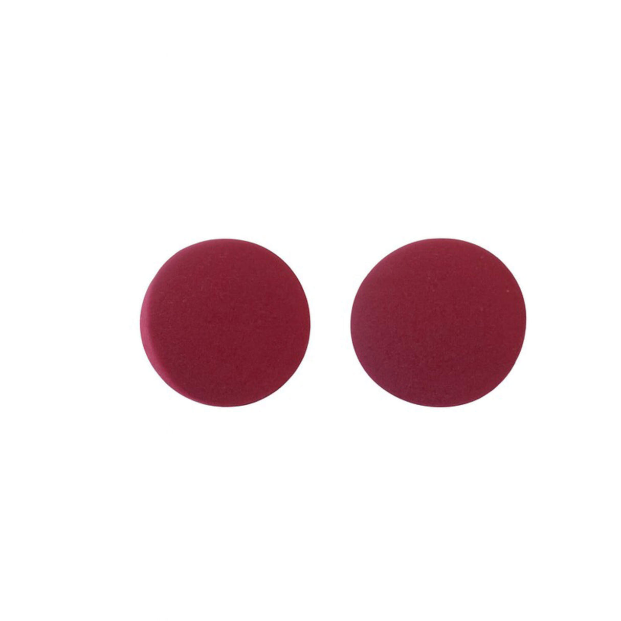 red berry stud earrings - handmade at Lottie Of London Jewellery
