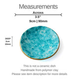 Turquoise Blue Trinket Dish for Jewellery