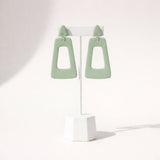 Geometric Drop Earrings | Modern Statement Earrings