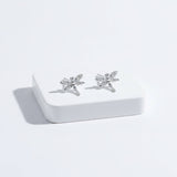 Dragonfly Stud Earrings for Women in Silver