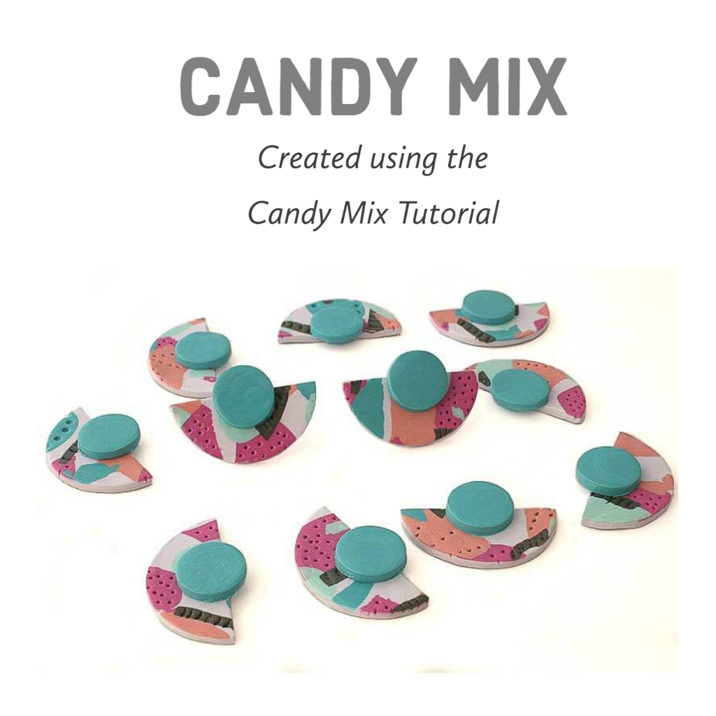 Statement Earrings Polymer Clay Colour Mixing Recipes 