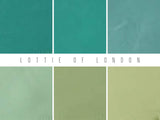 Polymer clay tutorials for colour mixing | Green Colour Palette