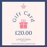 Lottie Of London Gift Card