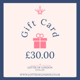Lottie Of London Gift Card