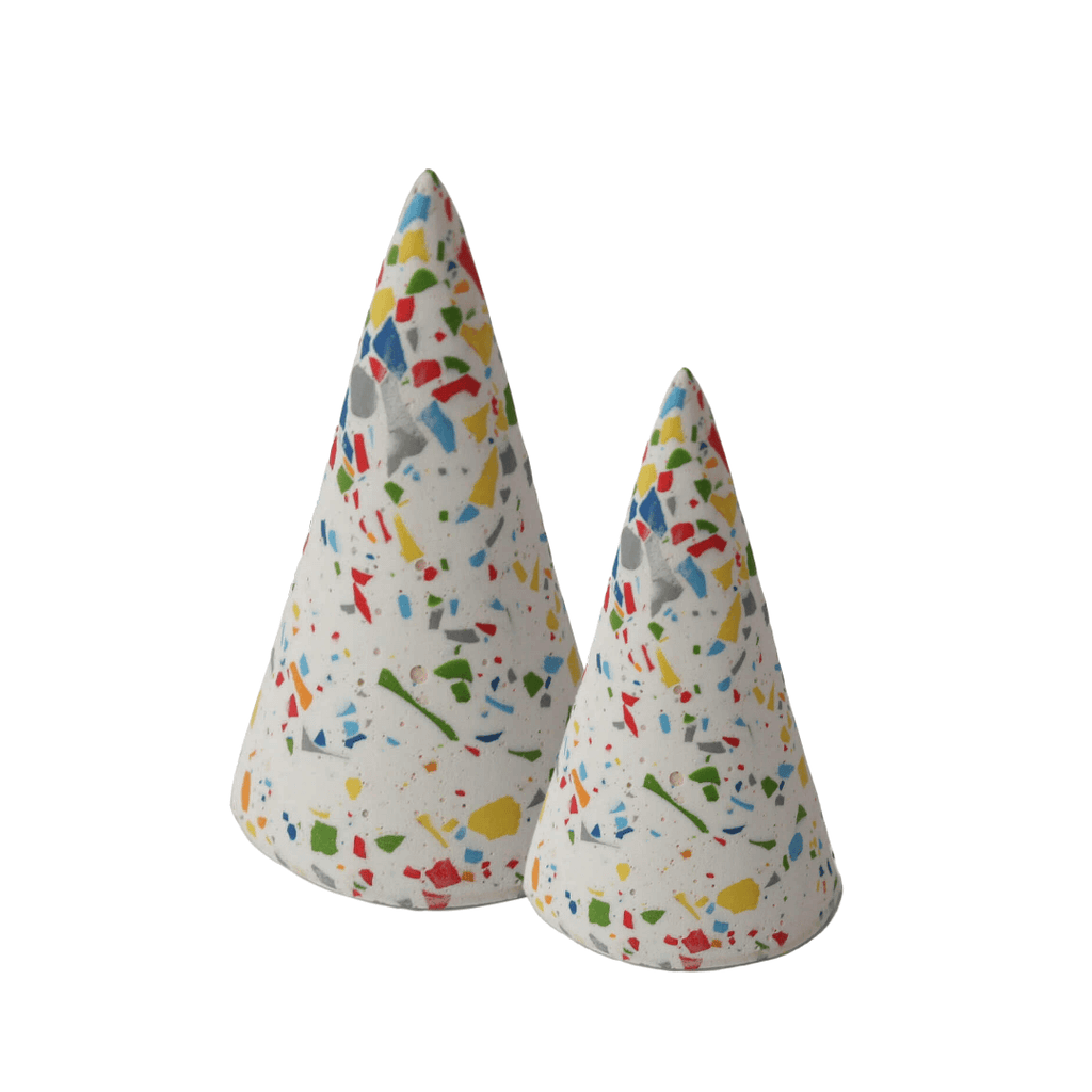 Colourful terrazzo ring holder | Ring cones for home decor