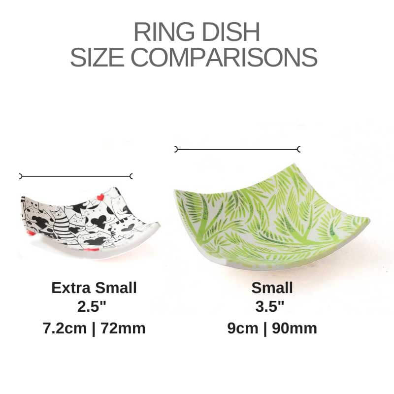 Trinket dish or ring holder for jewellery 