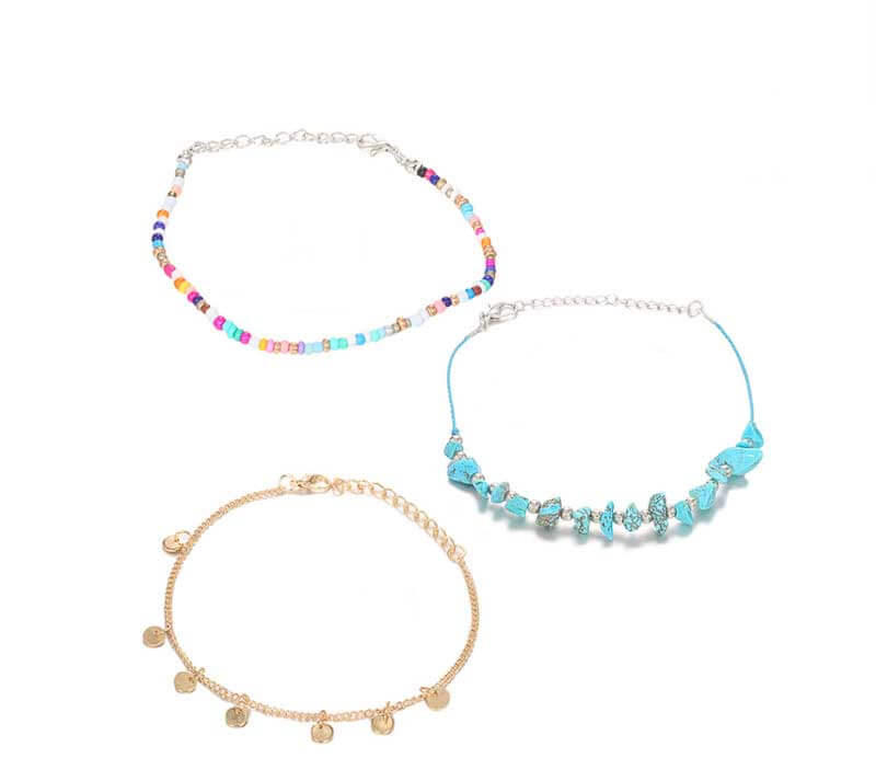 Colourful Stacking Bracelets | Boho Jewellery - Lottie Of London Jewellery