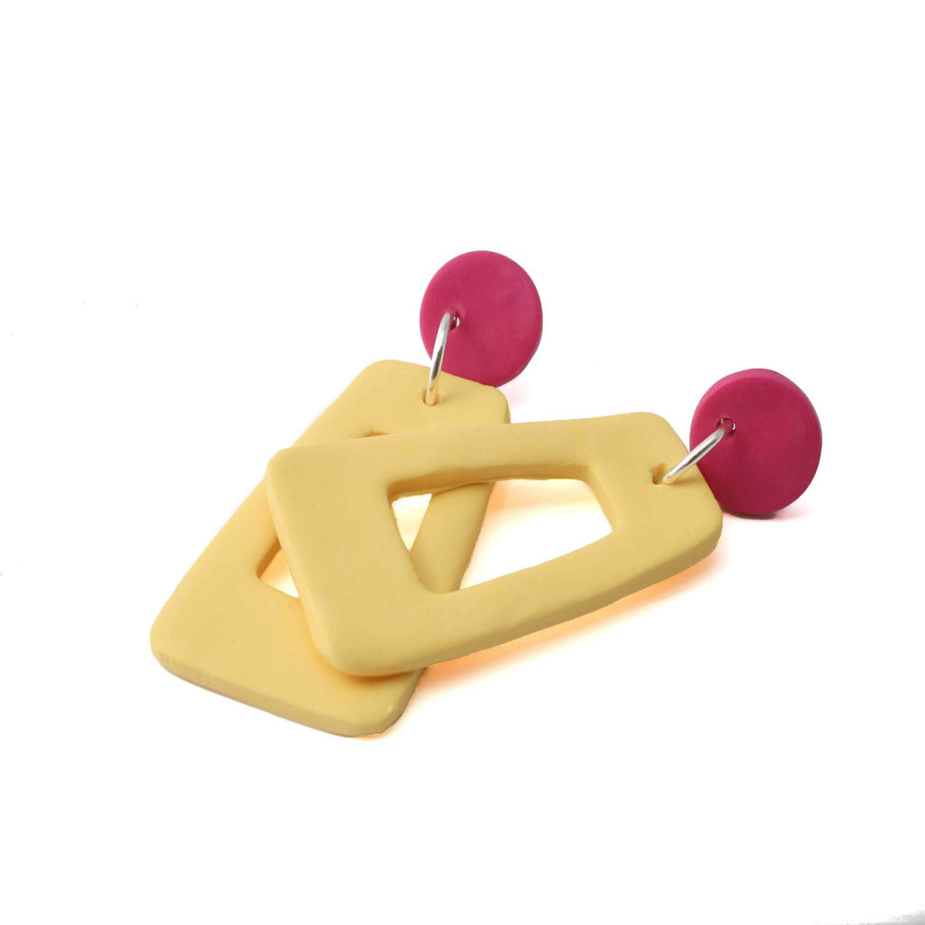 Geometric Drop earrings for women | Statement Jewellery