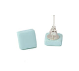Stud Earrings for Women in Pale Blue