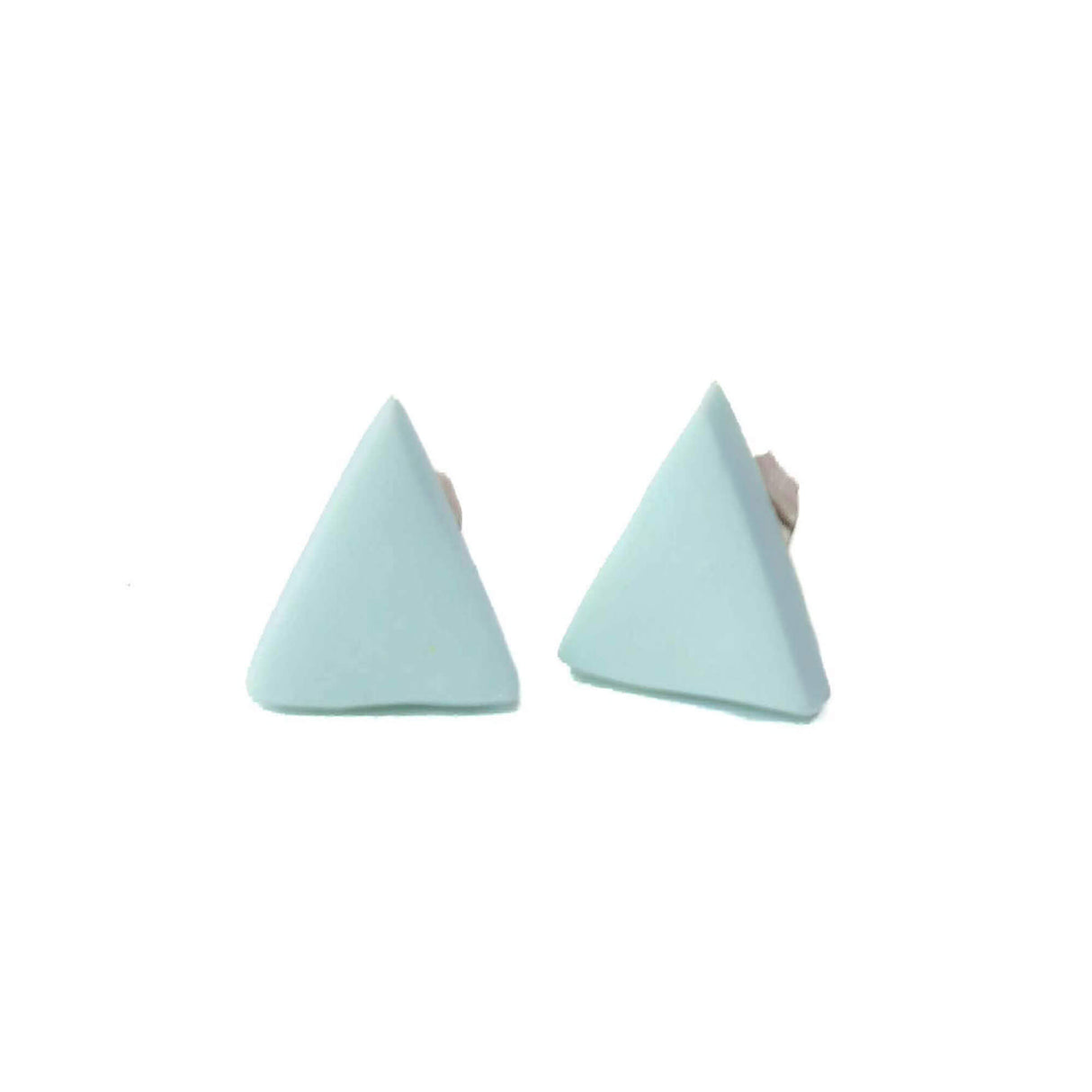 Stud Earrings for Women in Pale Blue