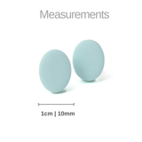 Stud Earrings for Women in Pale Blue