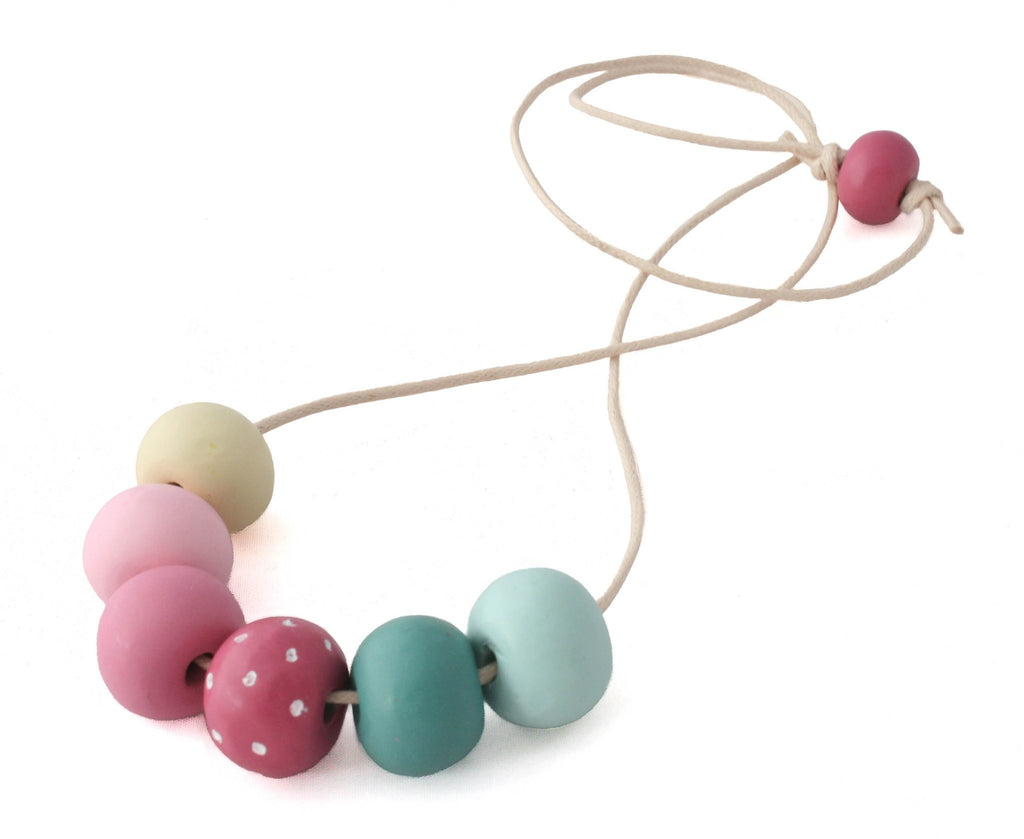 Long Bead Necklace for Women | Multicoloured - Lottie Of London Jewellery