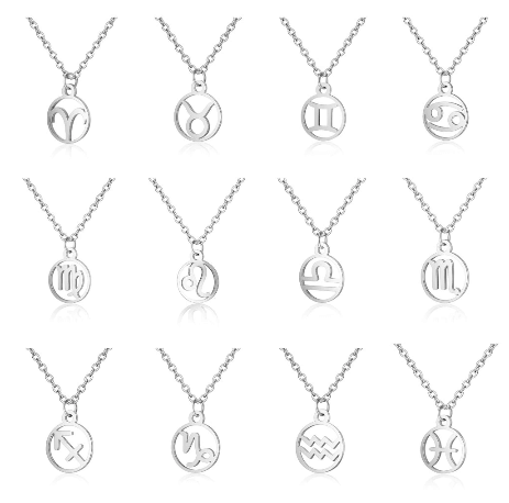 Zodiac Pendant Necklaces | Horoscope Jewellery at Lottie Of London