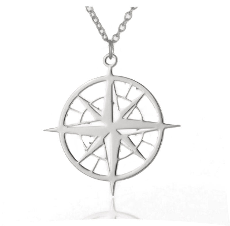 Compass Pendant Necklace | Charm Necklaces