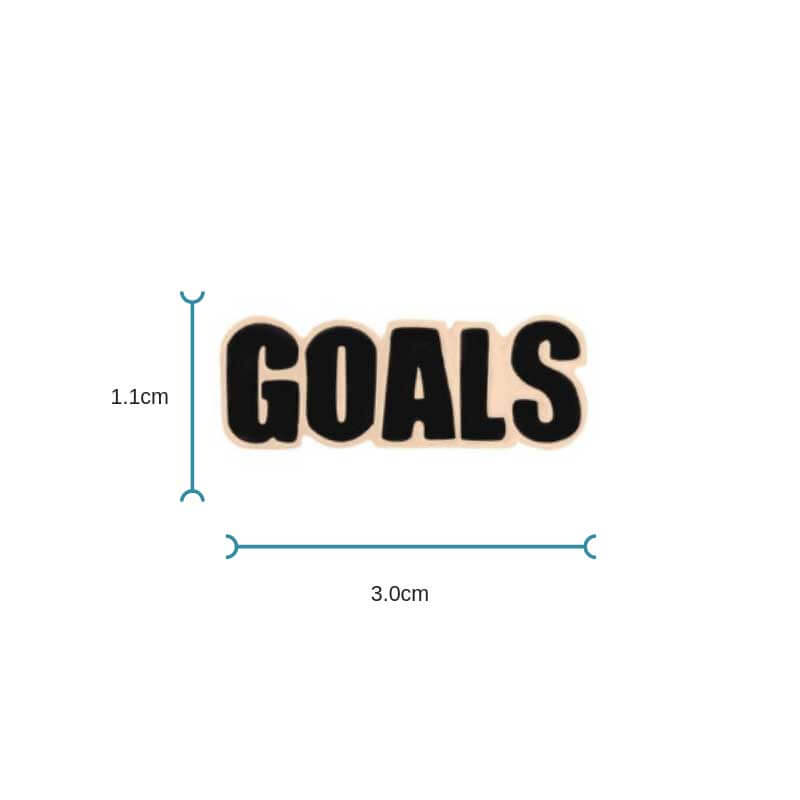 Enamel Goals Statement Pin - Lottie Of London Jewellery
