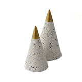 White Ring Holder in Granite | Ring Cones and Jewellery Storage