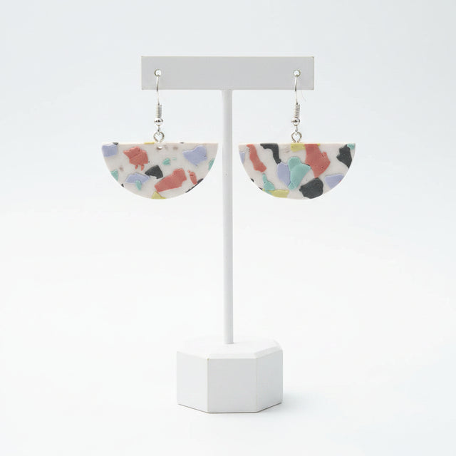 semi circle earrings for women