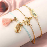 Tropical Summer Stacking Bracelets - Lottie Of London Jewellery