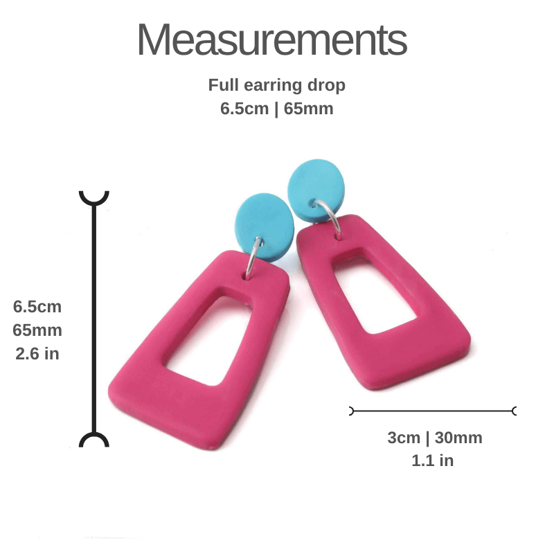 Geometric Drop earrings for women | Statement Jewellery