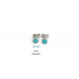 Small Sterling Silver Stud Earrings for Women - Lottie Of London Jewellery