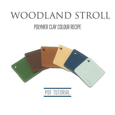 Polymer Clay Tutorial for Colour Mixing Recipes | PDF Tutorials at Lottie Of London